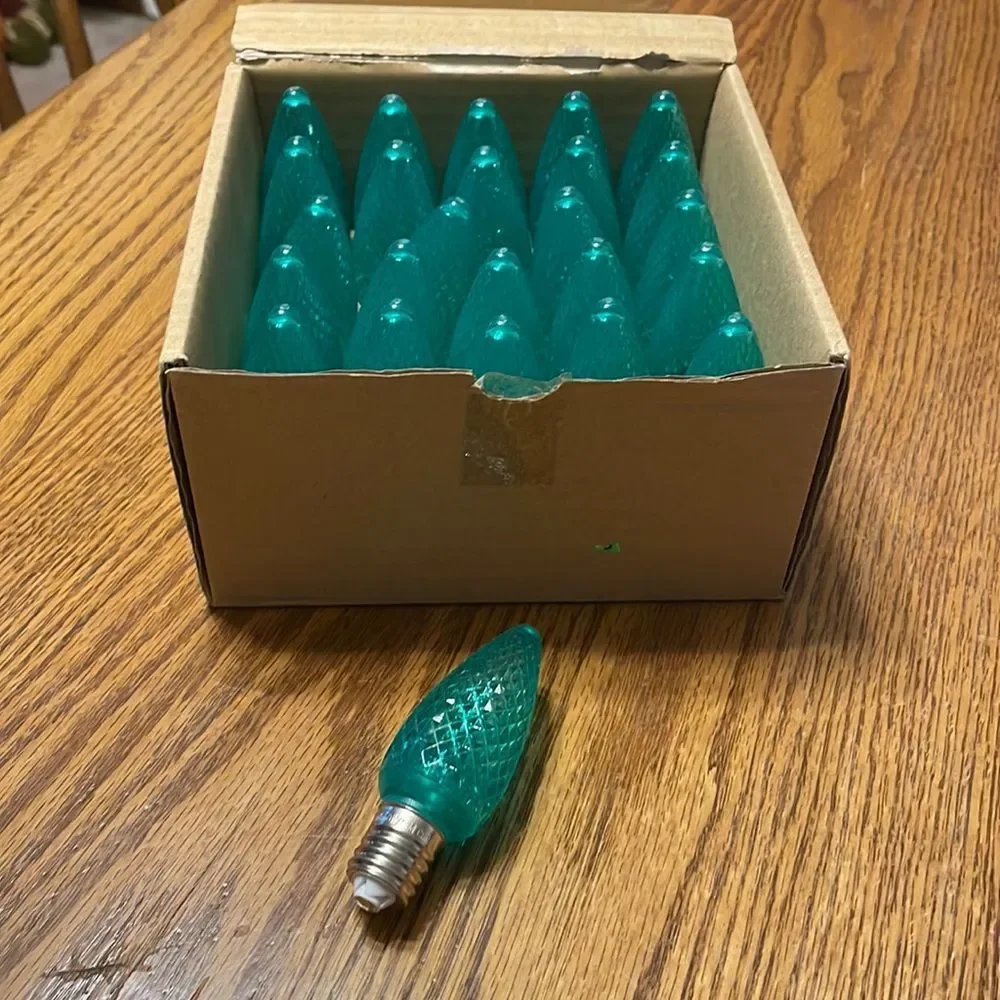 LED C9 Christmas Light Replacement Bulbs 25 ct